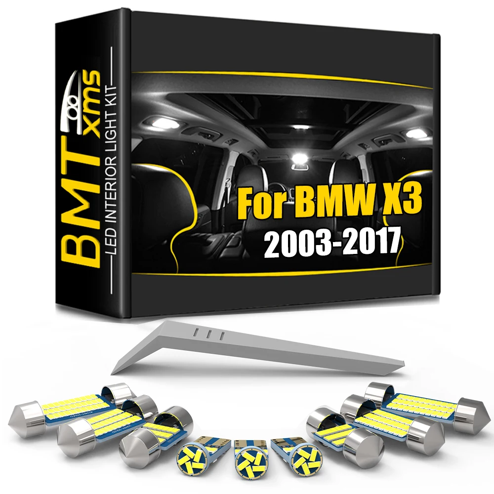 

BMTxms Canbus For BMW X3 E83 F25 2004 2005 2006 2007 2008 2009 2010 2011 2012 2013 2014 2015 2016 LED Interior Light Accessories
