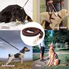 Genuine Leather Dog Leash Dogs Long Leashes Braided Pet Walking Training Leads Brown Black Colors for Medium Large Pet 5