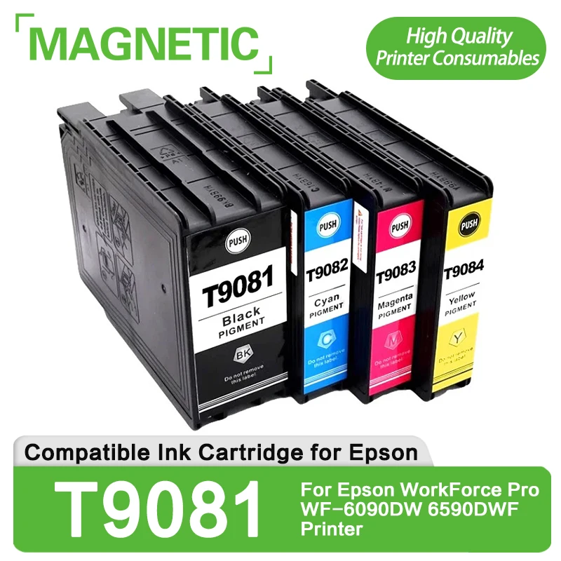 

Картриджи чернильные совместимые с Epson T9081, T9082, T9083, T9084, T9071, T9072
