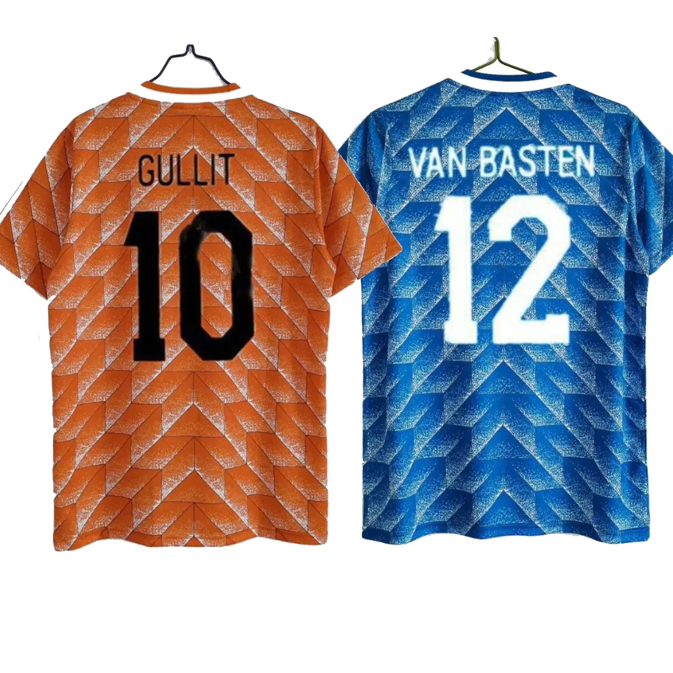 

1988 Gullit classic jerseys van Basten 12# retro shirts