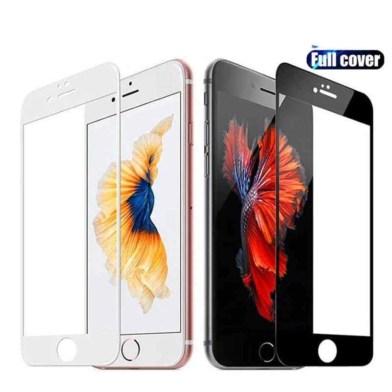 Totill 3 Pezzi, Vetro Temperato Compatibile con iPhone 8, iPhone 7, iPhone 6s, and iPhone 6, Anti-Impronte, Durezza 9H, 0,33mm Ultra Trasparente, strumento per una facile installazione