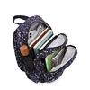 TEGAOTE High Quality New Nylon Flower Pattern Fashion Casual A4 Girl Boy Women Men School Backpack Lightweight Travel Bag M1318 5