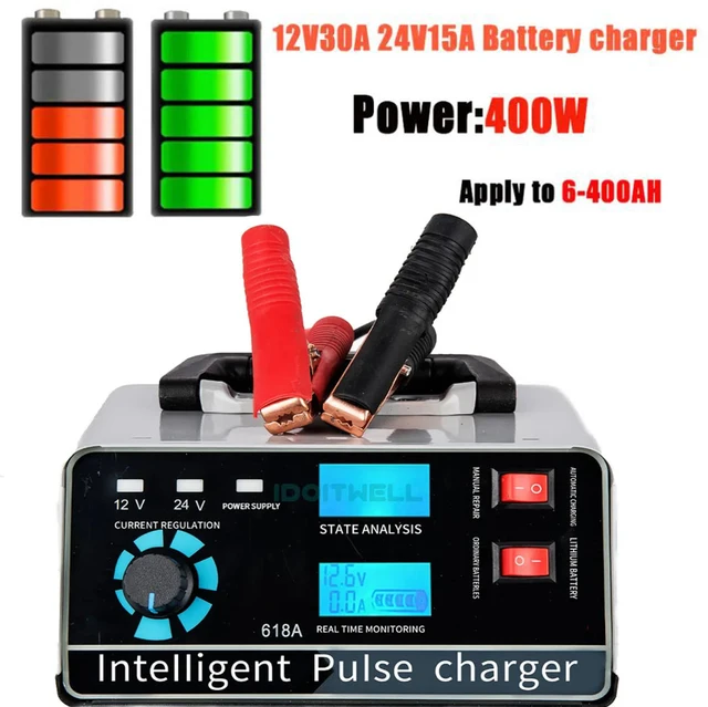 lead acid battery desulfator charger 12v