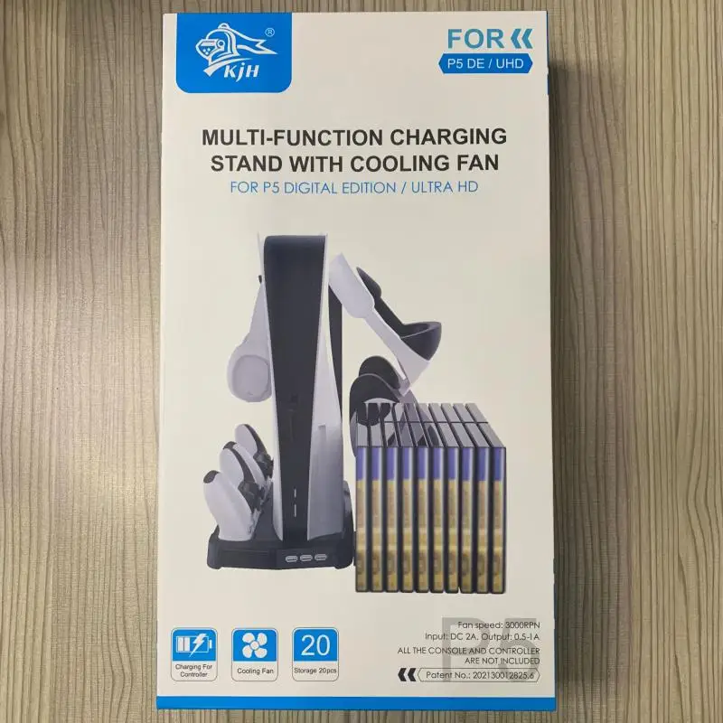 

Зарядное устройство для игровой консоли, выдвижная Гибкая подставка для вентилятора, длительный срок службы, игровые аксессуары, новый дизайн, белый цвет