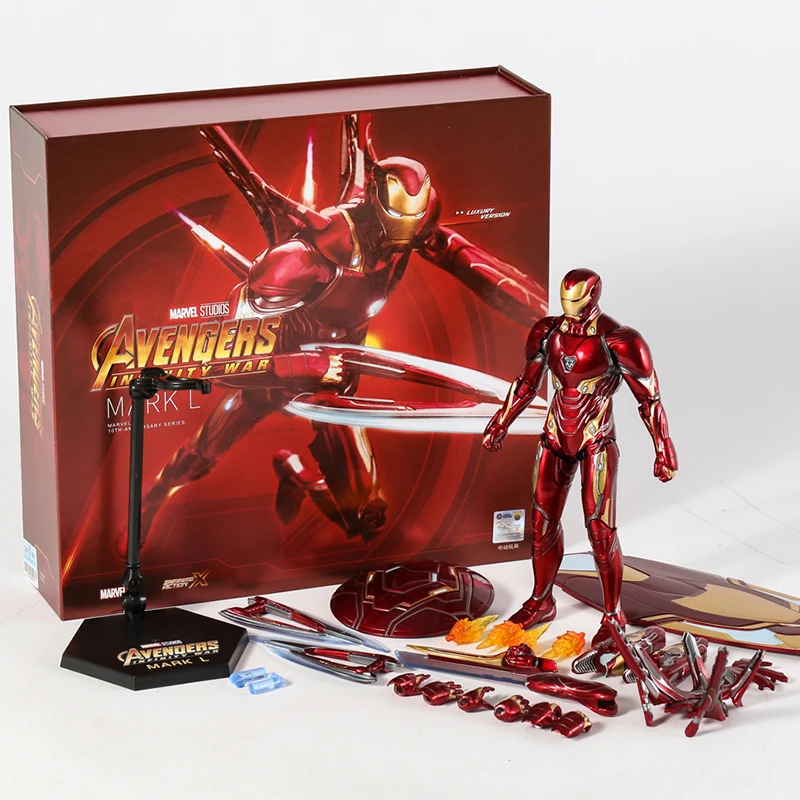 Экшн-фигурки из коллекции ZD Toys Iron Man Mark L MK50 7 дюймов | Игрушки и хобби