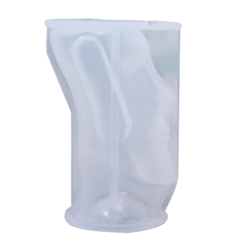 

3D Abstract Human Face for Head Epoxy Resin Mold Soap Plaster Silicone Mould DIY Crafts Handmade Home Drop shipping