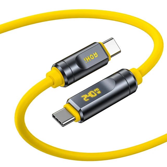 AOHI THE FUTURE Adonis 240W LED Display USB-C to USB-C Cable 3.3ft