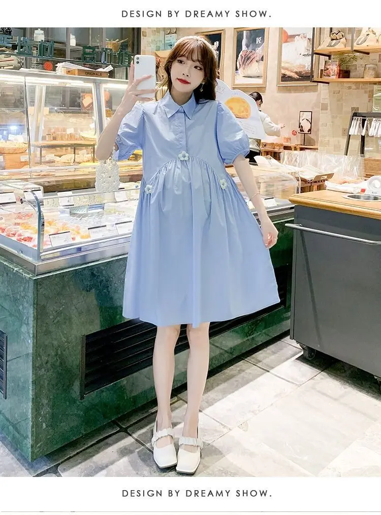 Maternity Summer Dress Set Chao Mom Maternity Set Petite Plus Size Loose Summer Nursable Skirt Maternity Dresses 9 S1cf02218f8a84da88d5b0182f15a2b35a