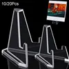 Clear Acrylic Coin Display Stand Holders Small Easel Rack Commemorative Challenge Coin Capsule Holder Support 2