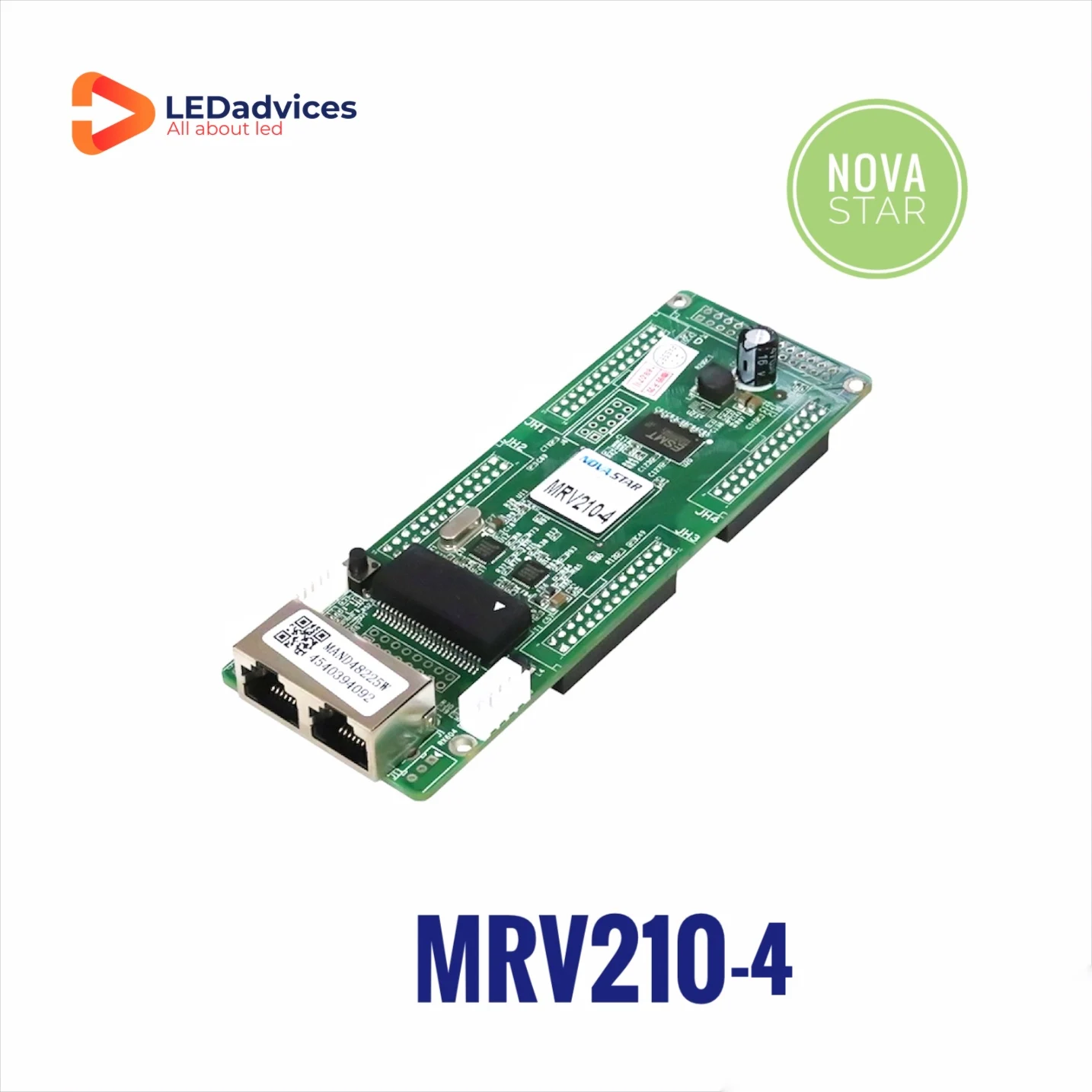Novastar MRV210-4 Receiving MRV210 Series Card For LED Screen Rental LED Cabinet Outdoor Indoor Fixed Display Controller