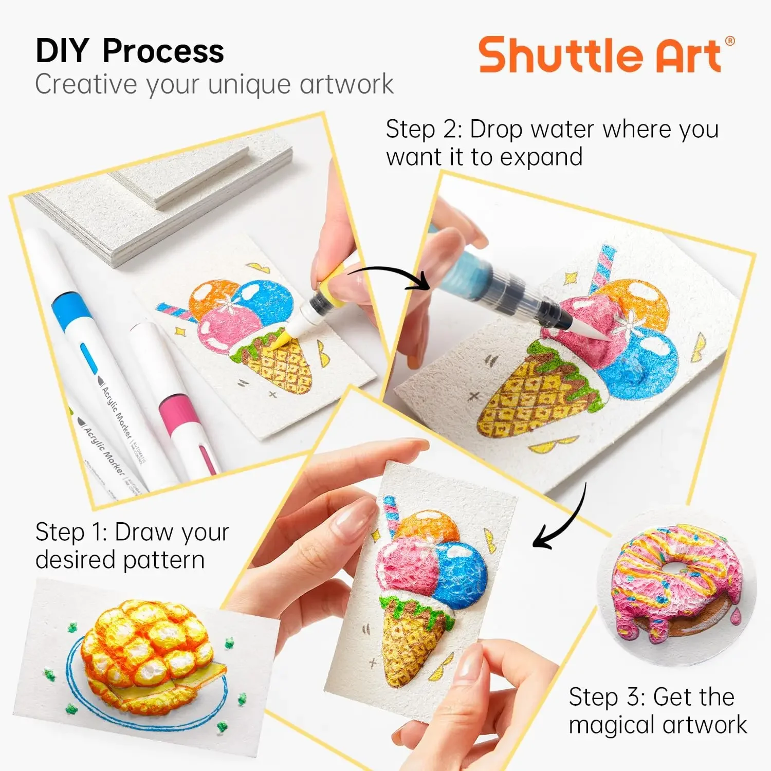 3D Magic Puffy Painting Paper 4
