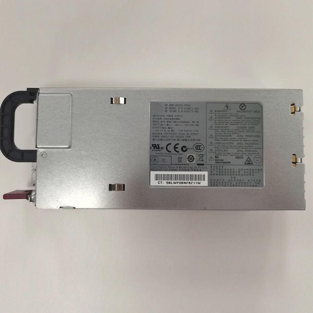 HSTNS-PF04 For HP DL380 G8 Server Power Supply 750W 619671-401 639173-001 636673-B21 Perfect Test 1 HSTNS PF04 For HP DL380 G8 Server Power Supply 750W 619671 401 639173 001 636673 B21