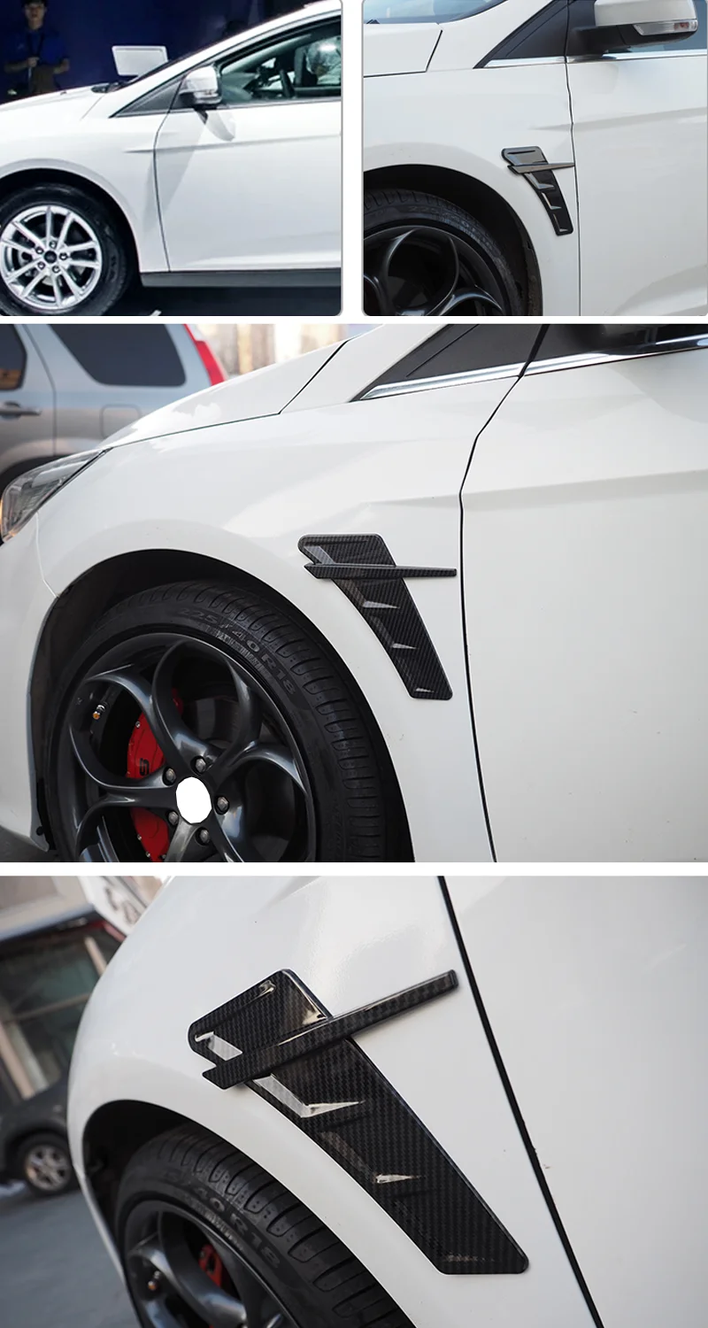 Fender Cover Gunhunt Pack Car Fender Side Vents Protection Cap