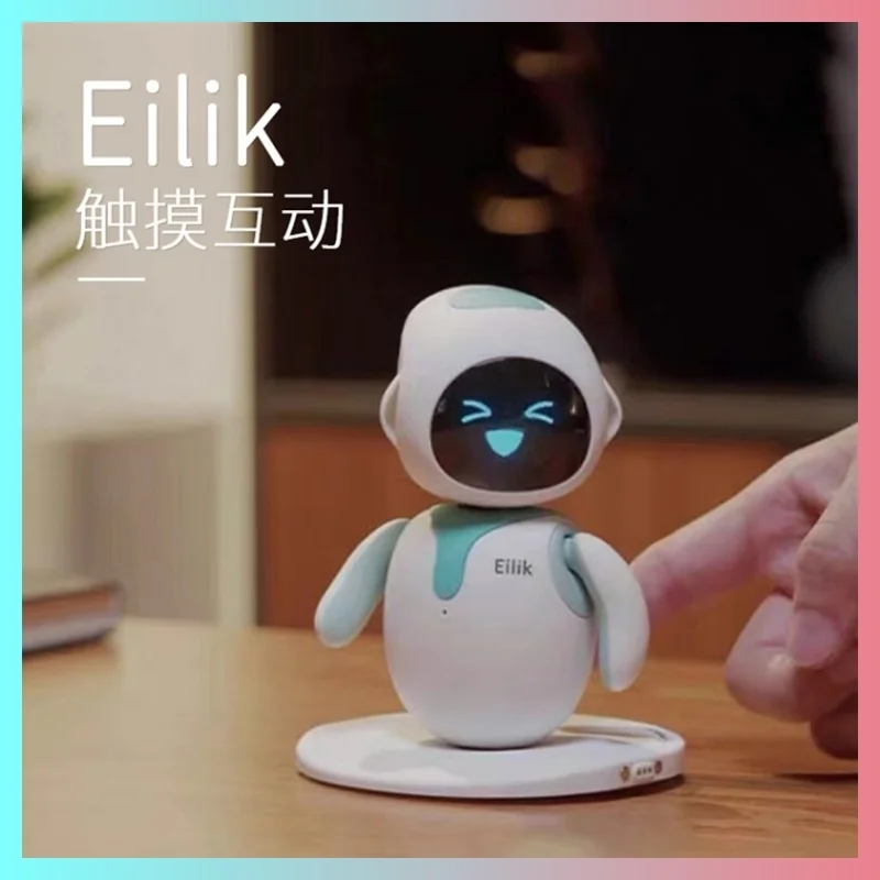 Eilik 스마트 반려동물 로봇, Ai 감성 상호작용, 컴패니언 반려동물 로봇, 긴 배터리 수명, 데스크탑 장난감, 홈 로봇 선물