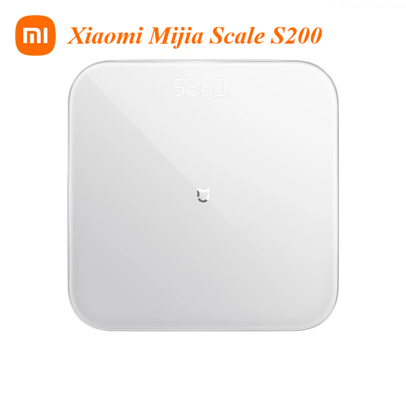 Xiaomi Mijia Scale S200 High Precision Sensor Balance Test Weight Report LED Screen Multifunctional Smart Scale Work For Mihome
