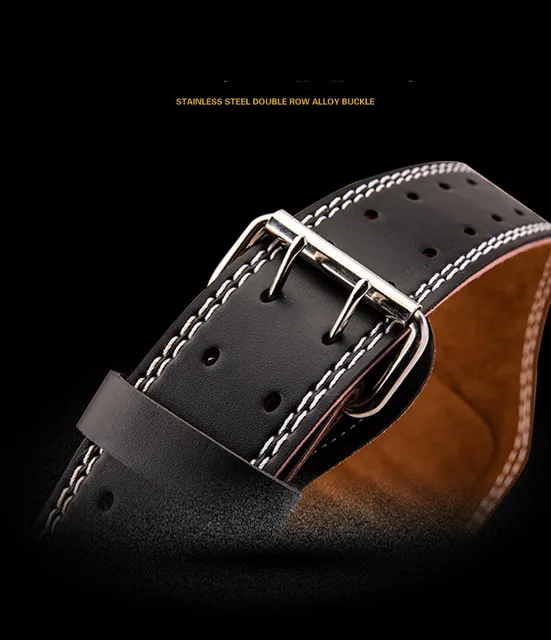 Cintura Palestra Per Sollevamento Pesi - Regolabile, Supporto Lombare, Per Fitness E Bodybuilding - Foto 2