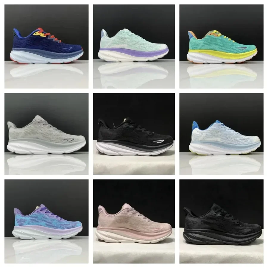 

Men Women Original Running Shoes Clifton 9 Cushioning Marathon Breathable Runner shoe Comfortable Walking Sports Casual Sneakers