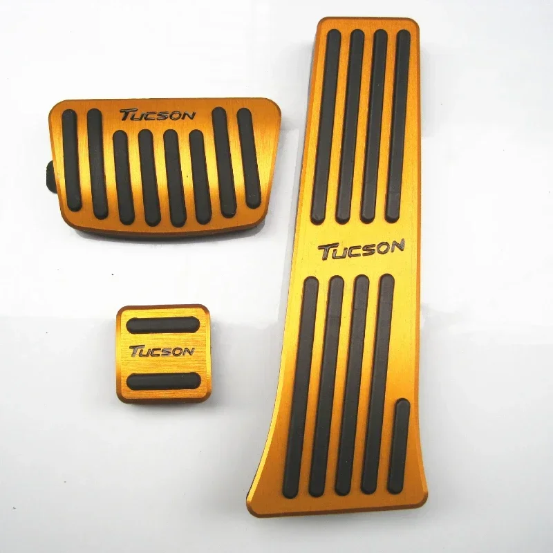 Pedals for HYUNDAI TUCSON Auto Car Pedals Foot Accelerator Gas Fuel Brake Pad Plate Covers Aluminum Alloy Accessories