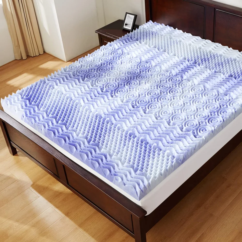Dreamsmith 7-Zone Cooling Gel Memory Foam Mattress Topper | Dream Tech