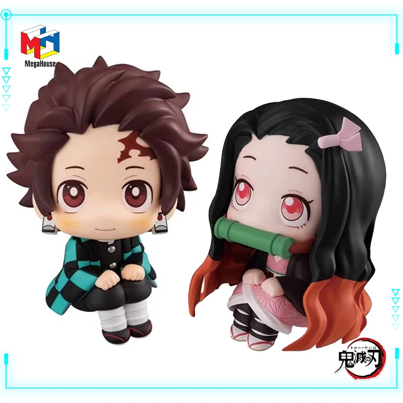 

MegaHouse Original Genuine Look Up Kimetsu No Yaiba Anime Demon Slayer Kamado Nezuko Tanjirou 10cm Figures Model Toy Kawaii Gift
