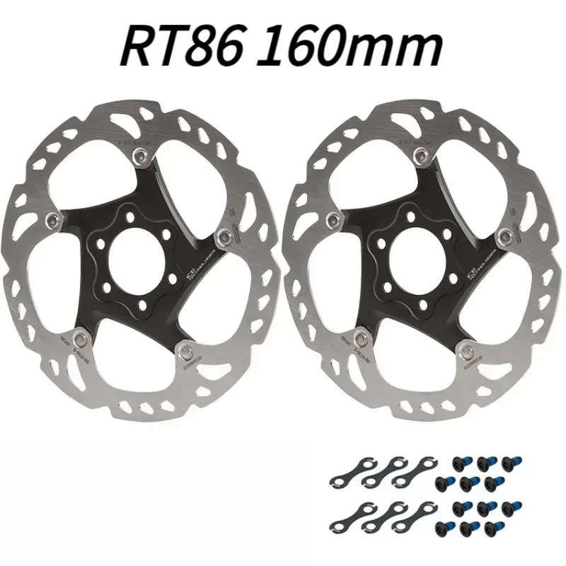 Shimano DEORE XT SM-RT86 Rotor De Freno De Disco Tipo 6 Pernos 160/180/203mm Tecnología De Hielo Piezas Original De Bicicleta Shimano - AliExprs 18