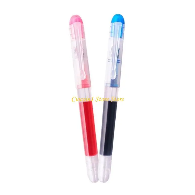A3PC Transparent Kalligraphie Praxis Brunnen Stift Studenten Schreiben F Spitze Brunnen Stift Schule Liefert Nicht Ändern Tinte – Detail 7