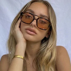Vintage Square Retro Sunglasses - Women's Fashion Candy Color Mirror Eyewear (Other)