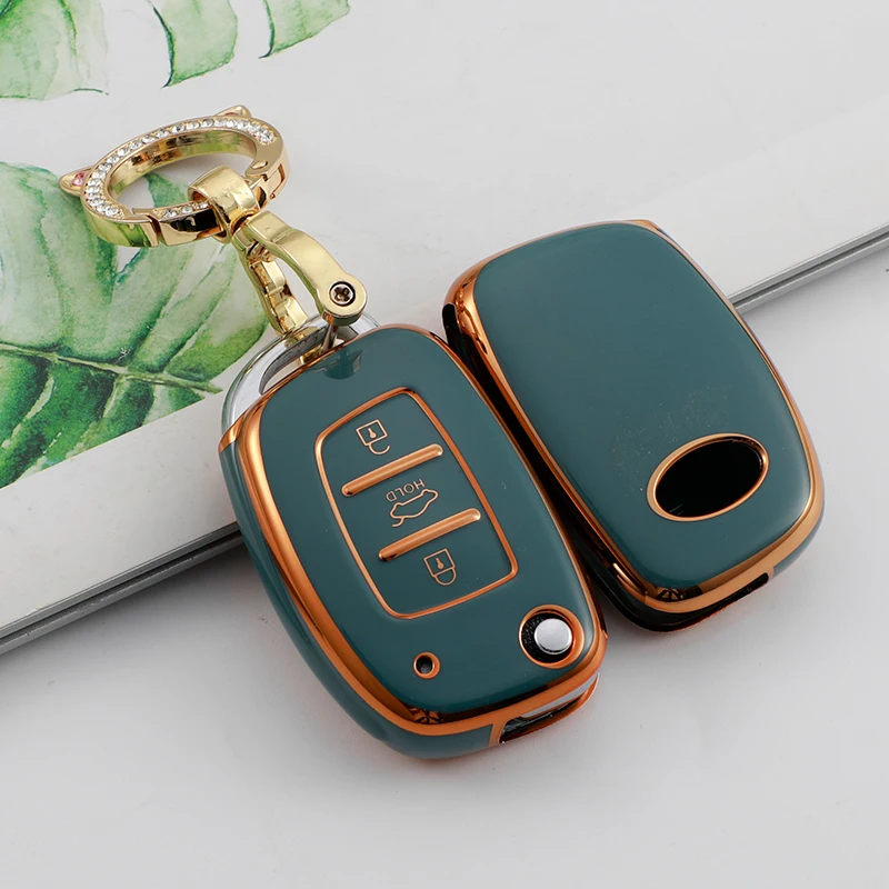 TPU Car Key Cover Case for Hyundai Tucson Creta Ix25 I10 I20 I30 Verna  Mistra Elantra Santa Fe 2015-2018 Shell Protect - AliExpress