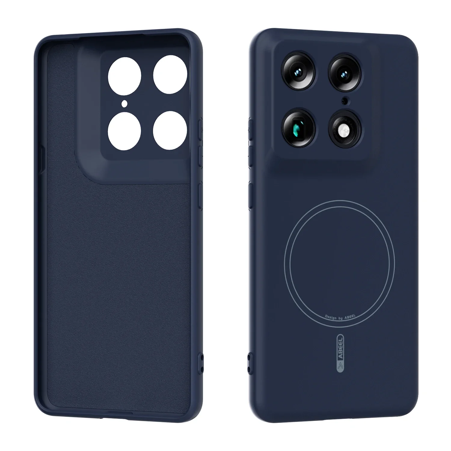 Luxury Liquid Silicone Back Cover Case - Premium Quality and Wireless Charging Support