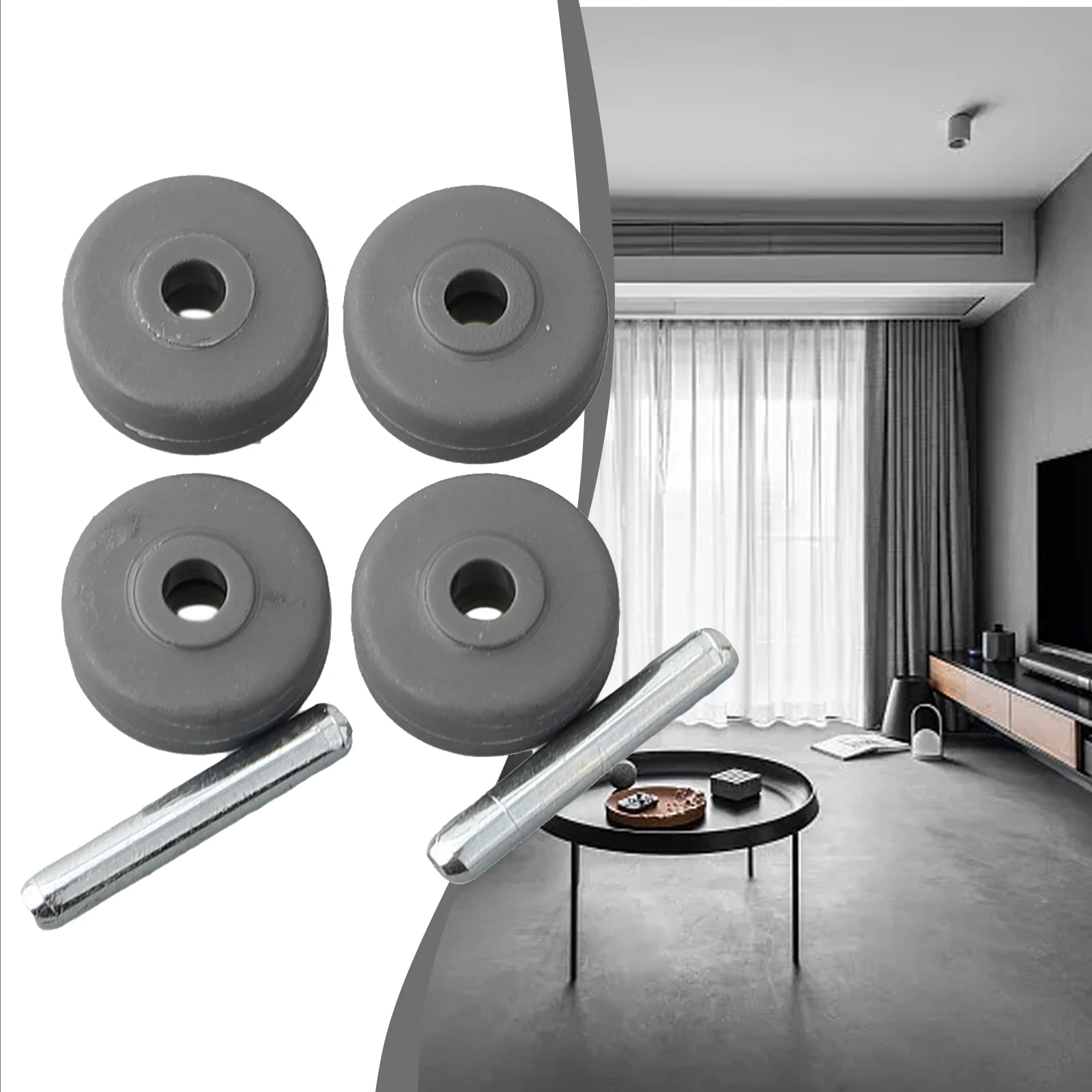 

Enhance Durability and Functionality with 4 Front Wheels + 2 Axis Replace Kit for Shark NV350NV351 Vacuum Cleaner