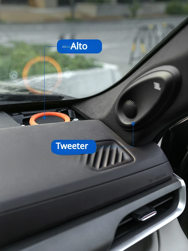 For Toyota Highlander Original A Pillar Tweeter Replacement Dashboard Alto Upgraded Modification Accessories