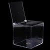 Acrylic Capsule Coffee Storage Box Holder Transparent Dustproof Case with Lid 4