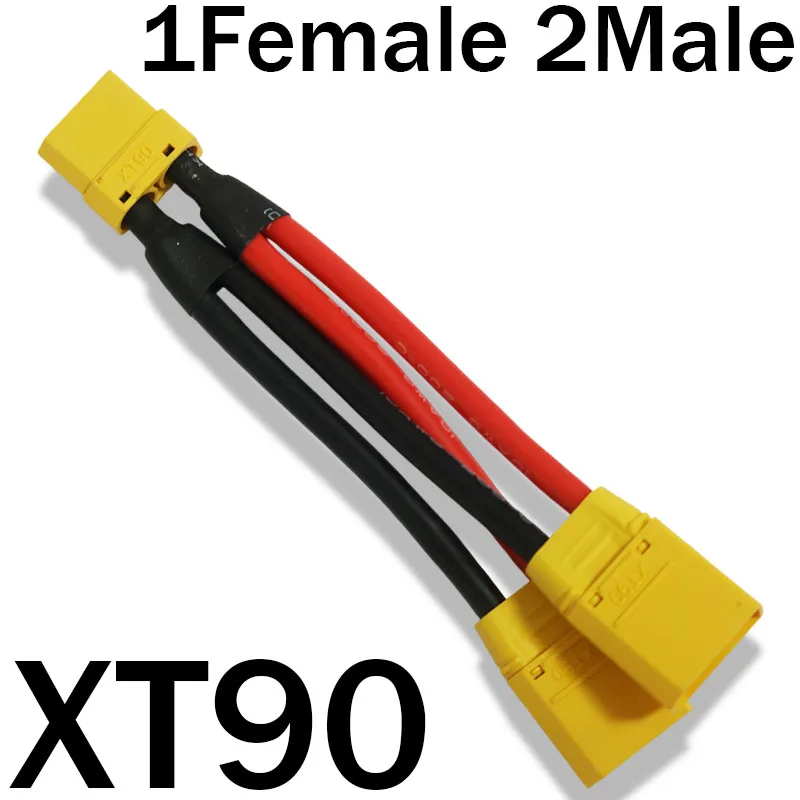 Lot Connecteurs XT90 pour Batterie RC - Mâle Femelle 1 à 3 Pièces