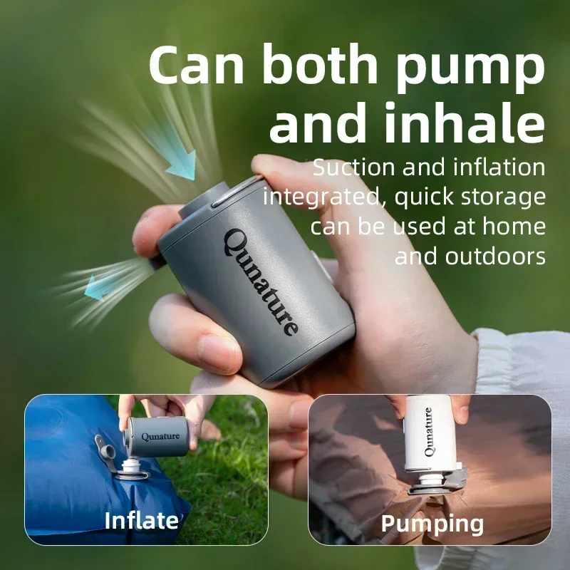 Air Pump Electric Air Pump Electronic Wireless Inflator Pump Portable Outdoor Camping Tools