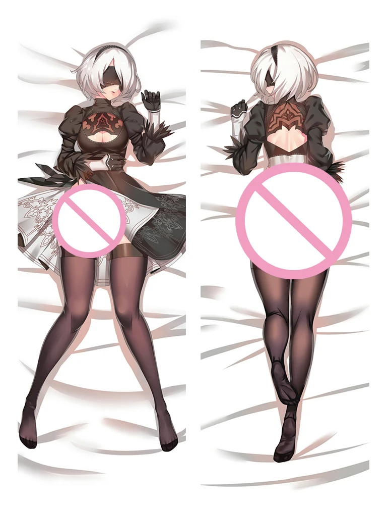 

Nier: Automata 2B Anime Dakimakura Body Pillow Cover Yorha No. 2 Type B 02 Anime Dakimakura Japanese Style Otaku Pillowcases