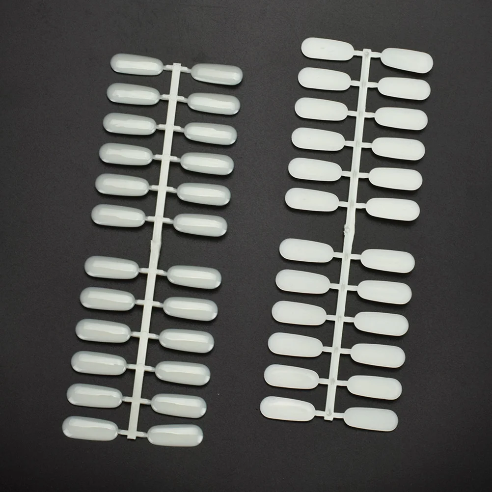 240pcs Detachable Nail Exercise Board Nail Oil Glue Color Plate Display Board Practice Board nail oil display board 3