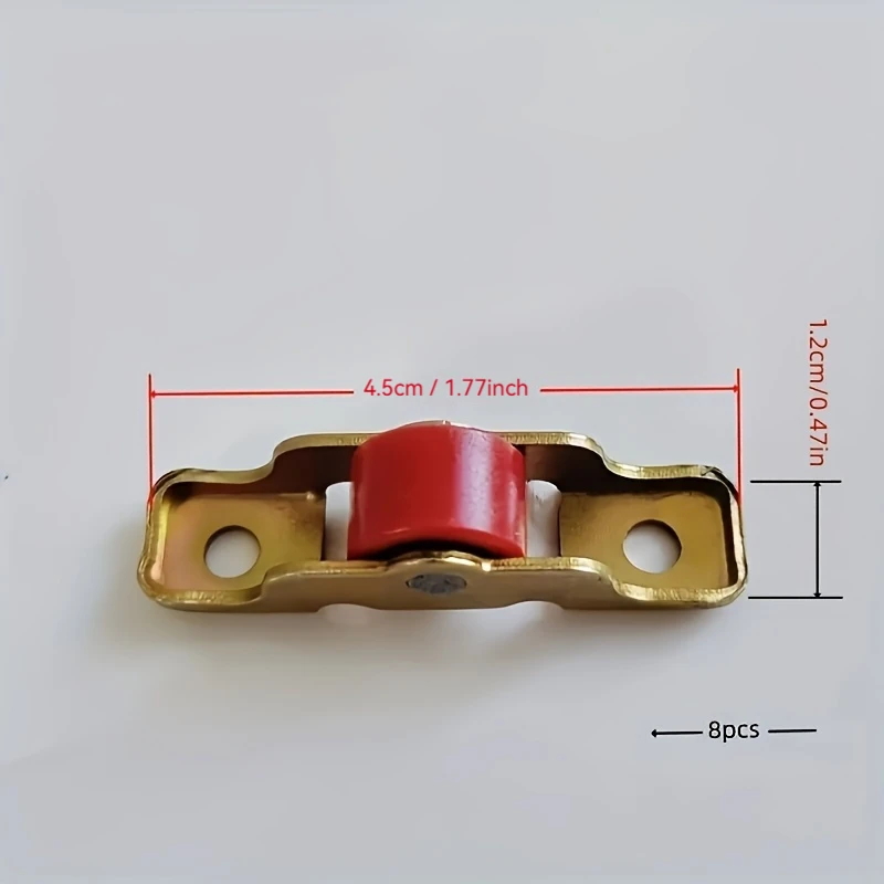 8-Piece Mute Roller Sliding Door and Window Pulley Set