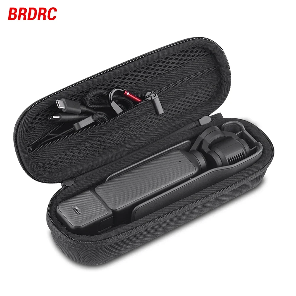 BRDRC Carrying Bag Case For DJI Osmo Pocket 3 Protective Travel Nylon Storage Box Handheld Gimbal Stabilizer Camera Accessories
