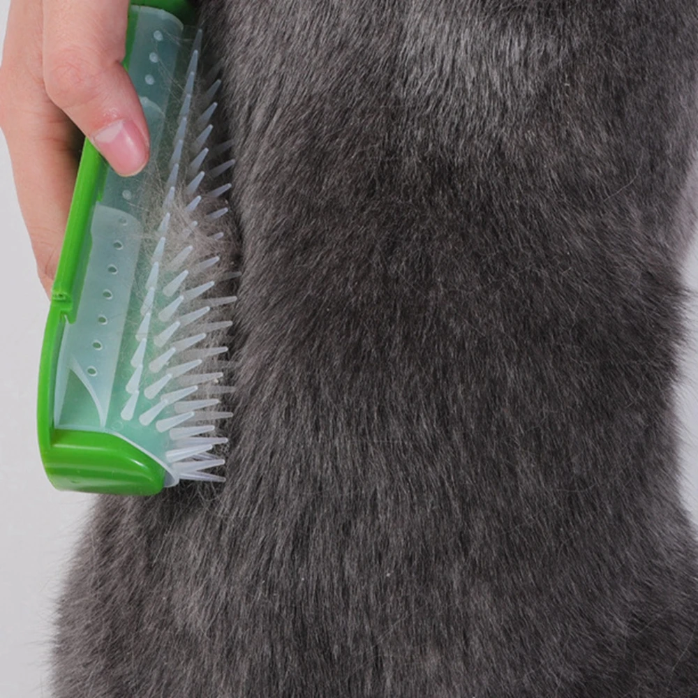 Title 9, Cat Brush Corner Cats Massage Self Groomer Comb...