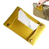 Pocket Tissue Bag Reusable Tissue Travel Pouch Tissue Storage Bag Paper PU Leather Case Sanitary Bags For Bathroom Small Items 1