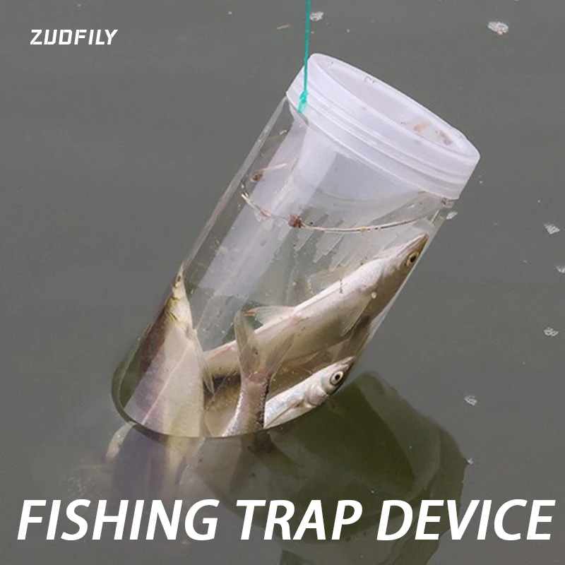 Trappola Per Pesci,4 pezzi Rete Trappola Pesca,Trappola Per Gamberetti,27 cm Nassa Inganno Portatile,pastura Nassa Pieghevole,Nassa a molla con inganno trappola pesca,Per Granchi,Gamberi,Pesciolini
