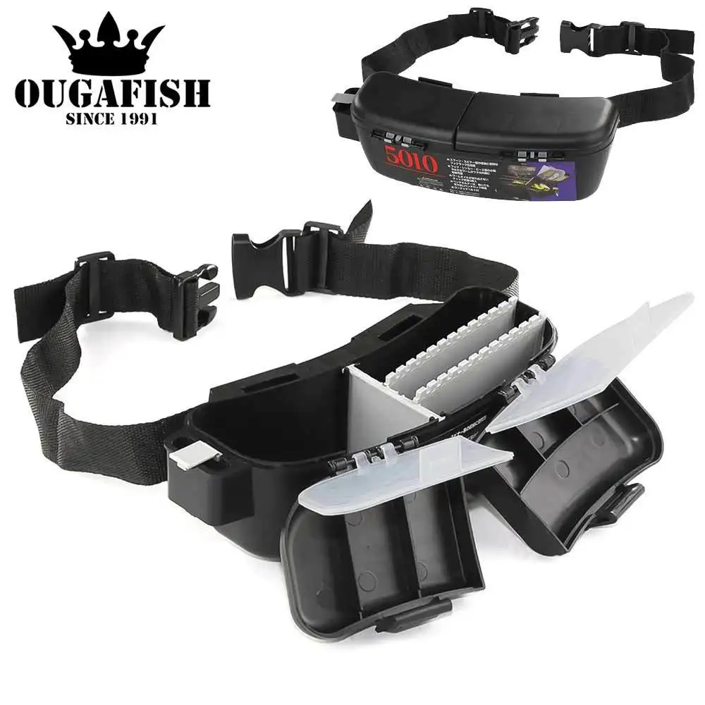 

Portable Compartment Multifunction Fishing Box Pocket Lure Tools Box Plastic Accessories Container Case Adjustable Organizer