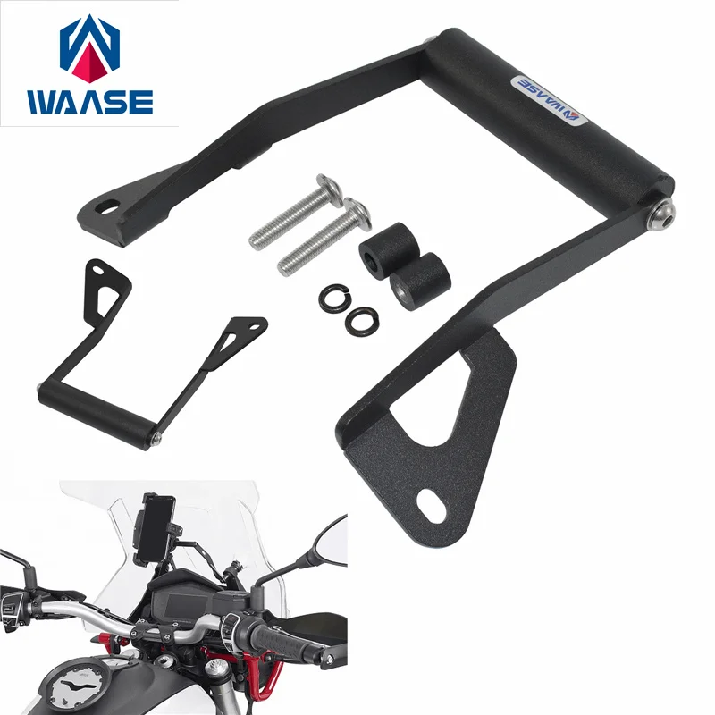 Waase For Moto Guzzi V85 Tt V85tt 2019 2020 2021 Mobile Phone Gps Plate Bracket Stand Holder