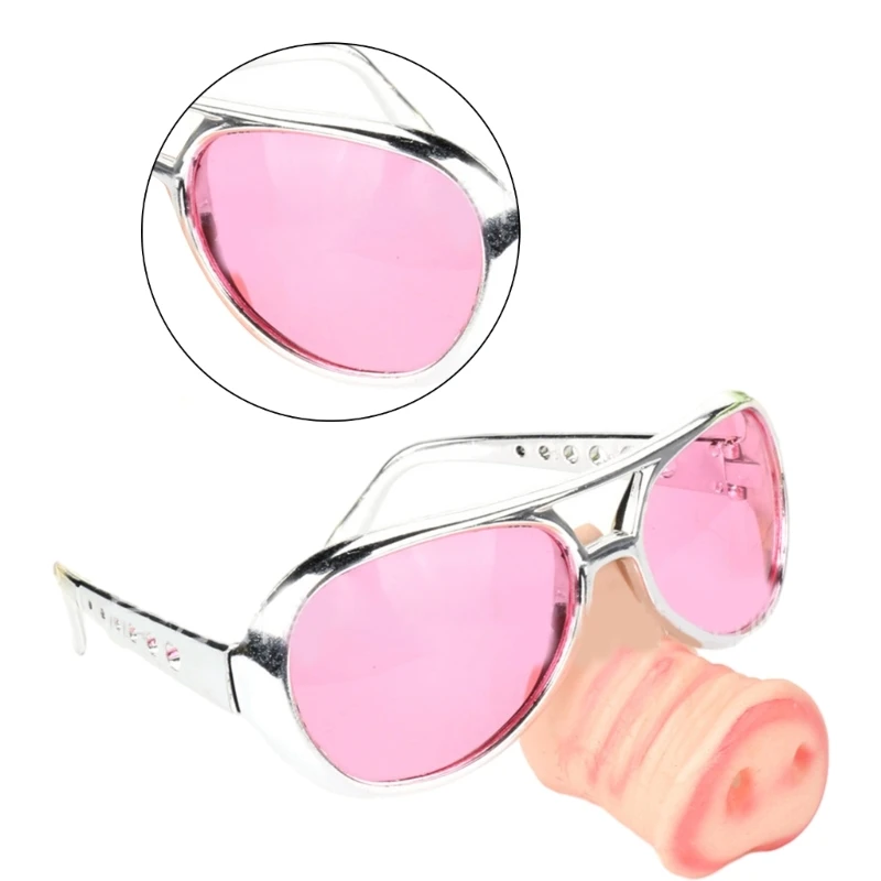 Lustige Brille mit großer Nase, Cosplay, Halloween, Kostüm, Foto-Requisite, Party-Dekoration, Brille – Detail 10