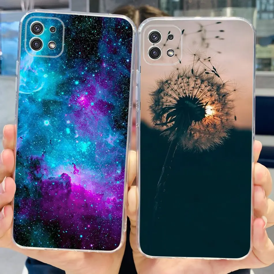 Stylish Transparent TPU Soft Silicone Phone Case