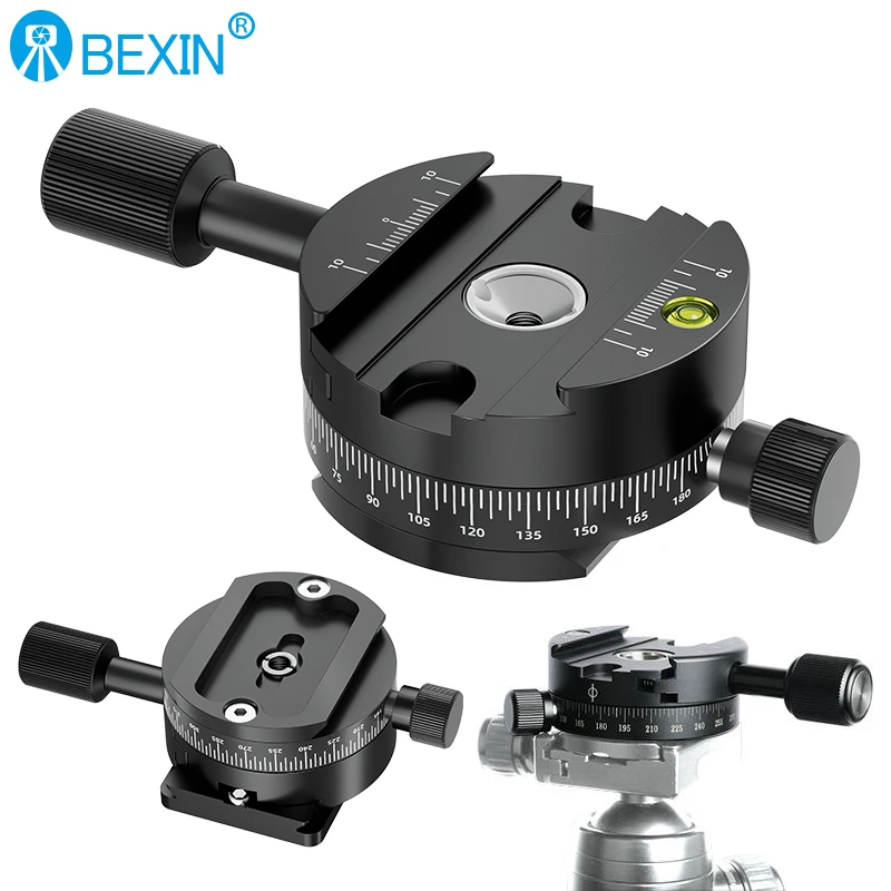 Camera clamp Camera tripod plate Quick release clamp panorama shooting camera clamp tripod plate mount set for dslr camera