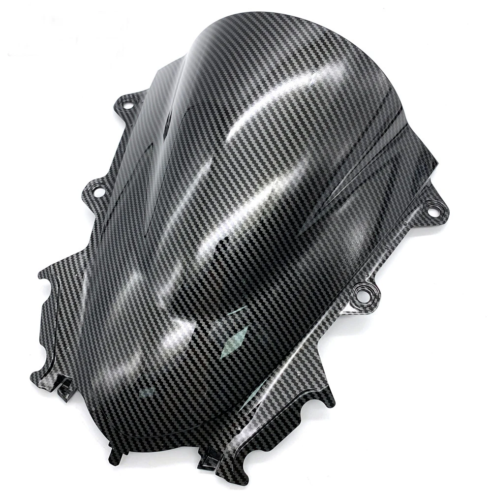 Parabrisas De Doble Burbuja Negro Para Yamaha YZF R125 2019-2022 (reduce Ruido Y Resistente)