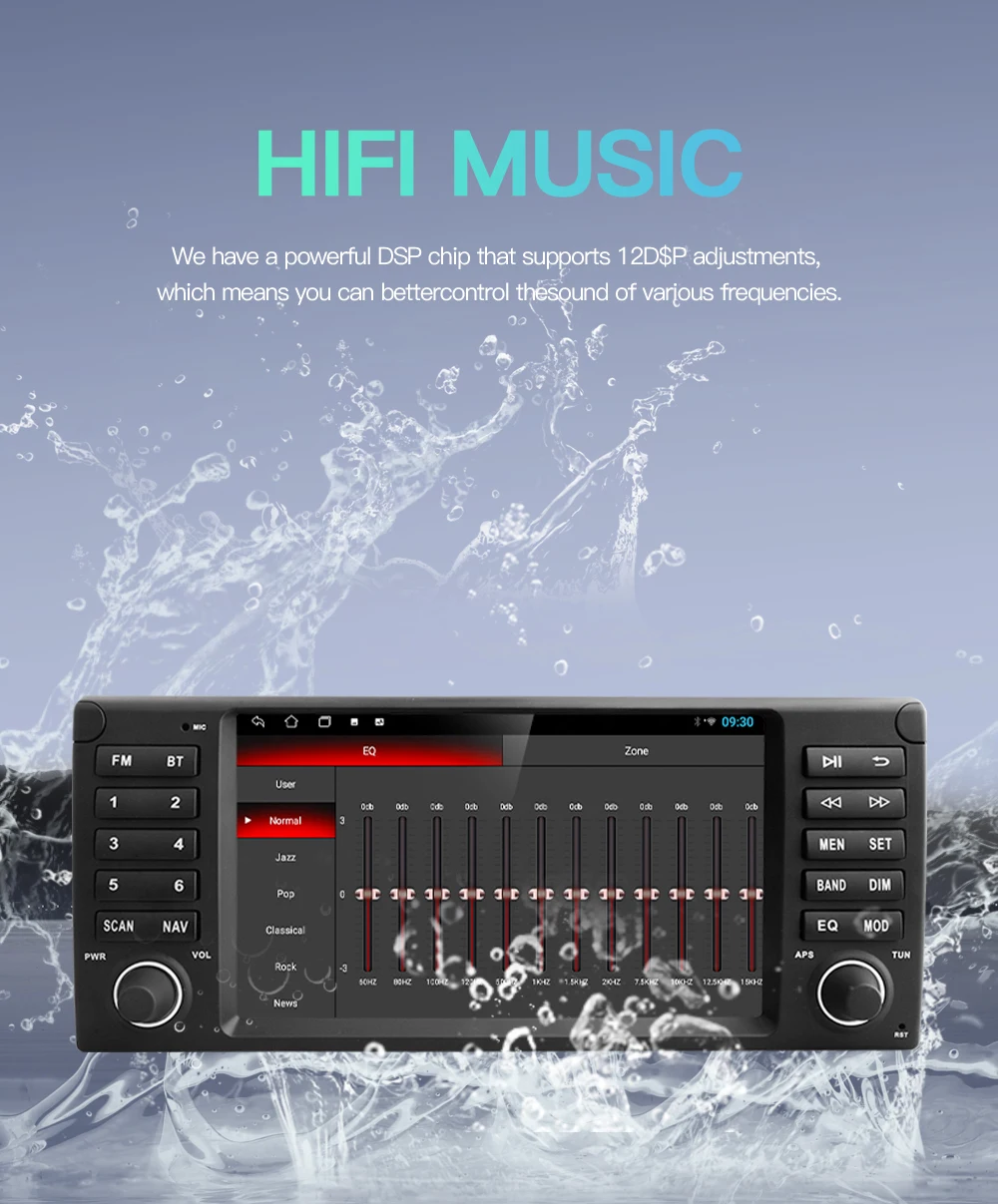 S1cf3c6a0917848f1b04e191c8d485bb0A Kapud Android 10 Car Multimedia 8" For BMW E39 M5 1997-2003 CarPlay AUTO SWC GPS Navigation System Stereo Radio BT Wifi DSP