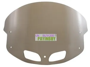 

Payinbuy Motorcycle Windscreen PC 13" Yellow For Harley-Davidsion road king Indian Roadmaster Chief Chieftain
