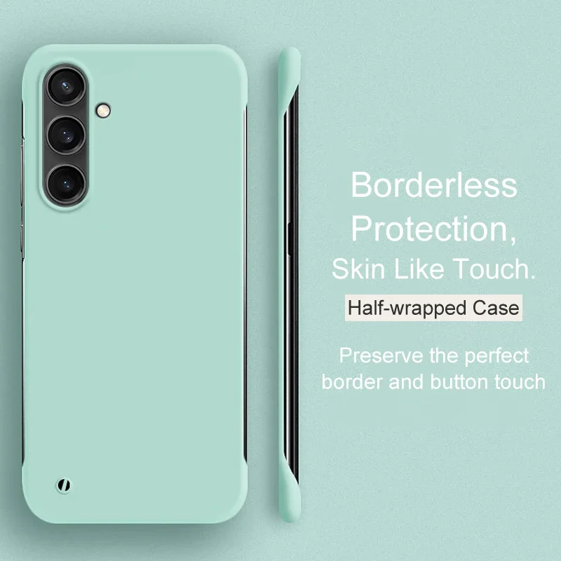 Candy Color Frameless Matte Luxury Thin Hard Back Case Coque